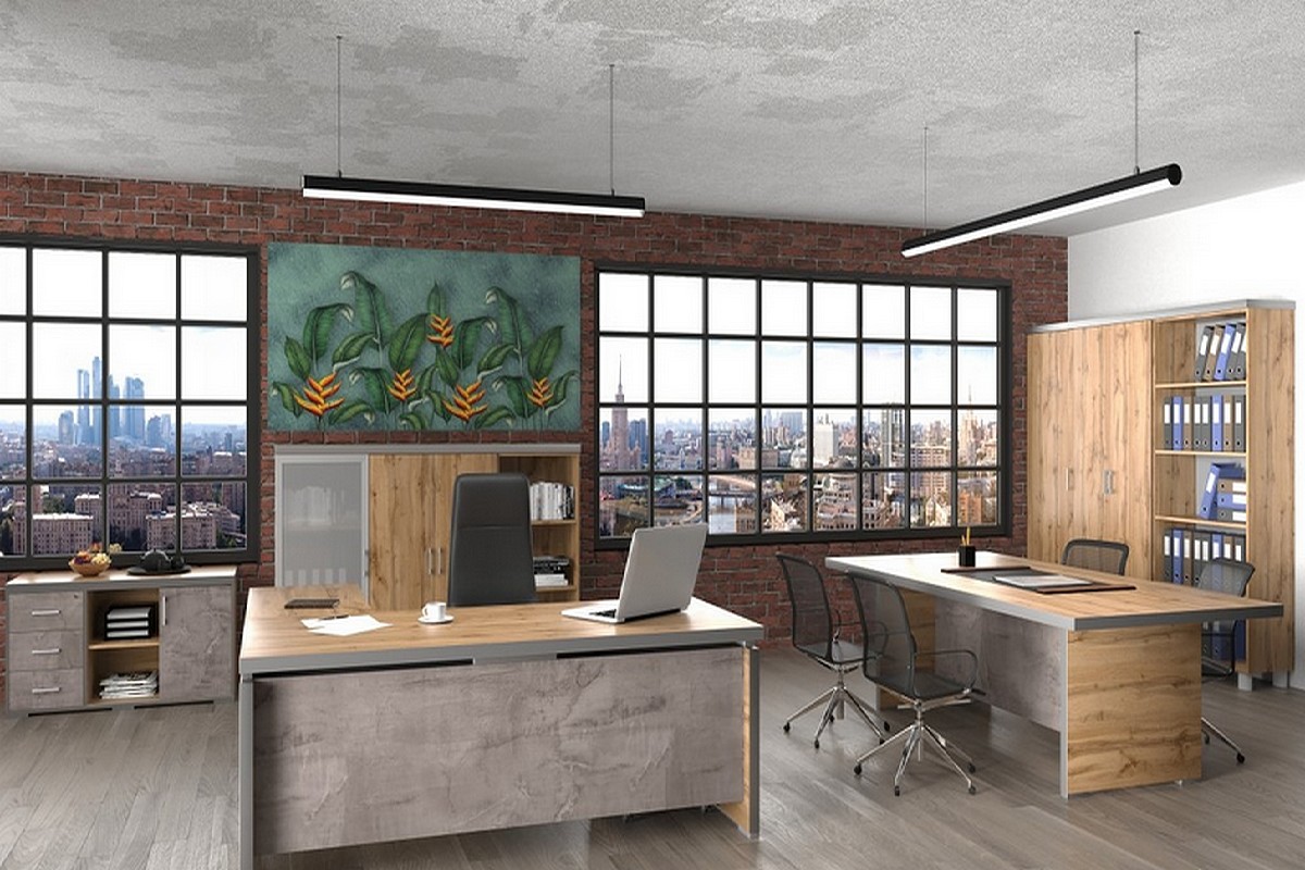 Кабинет руководителя премиум класса Турин - вид 8